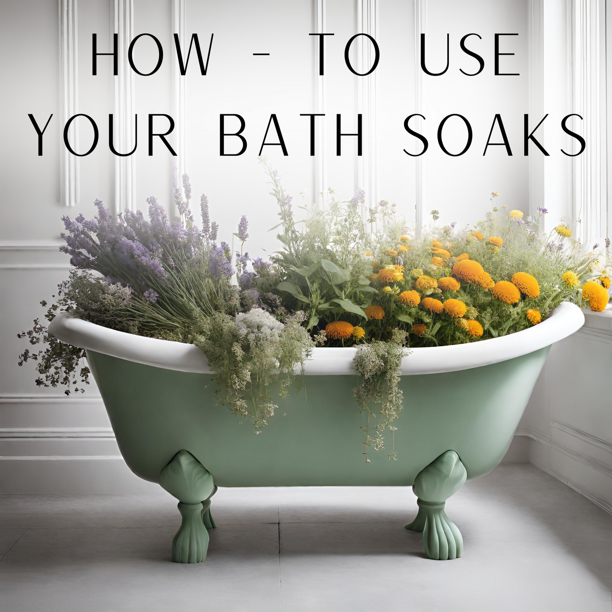 How to Use a Bath Soak – Stone and Pestle