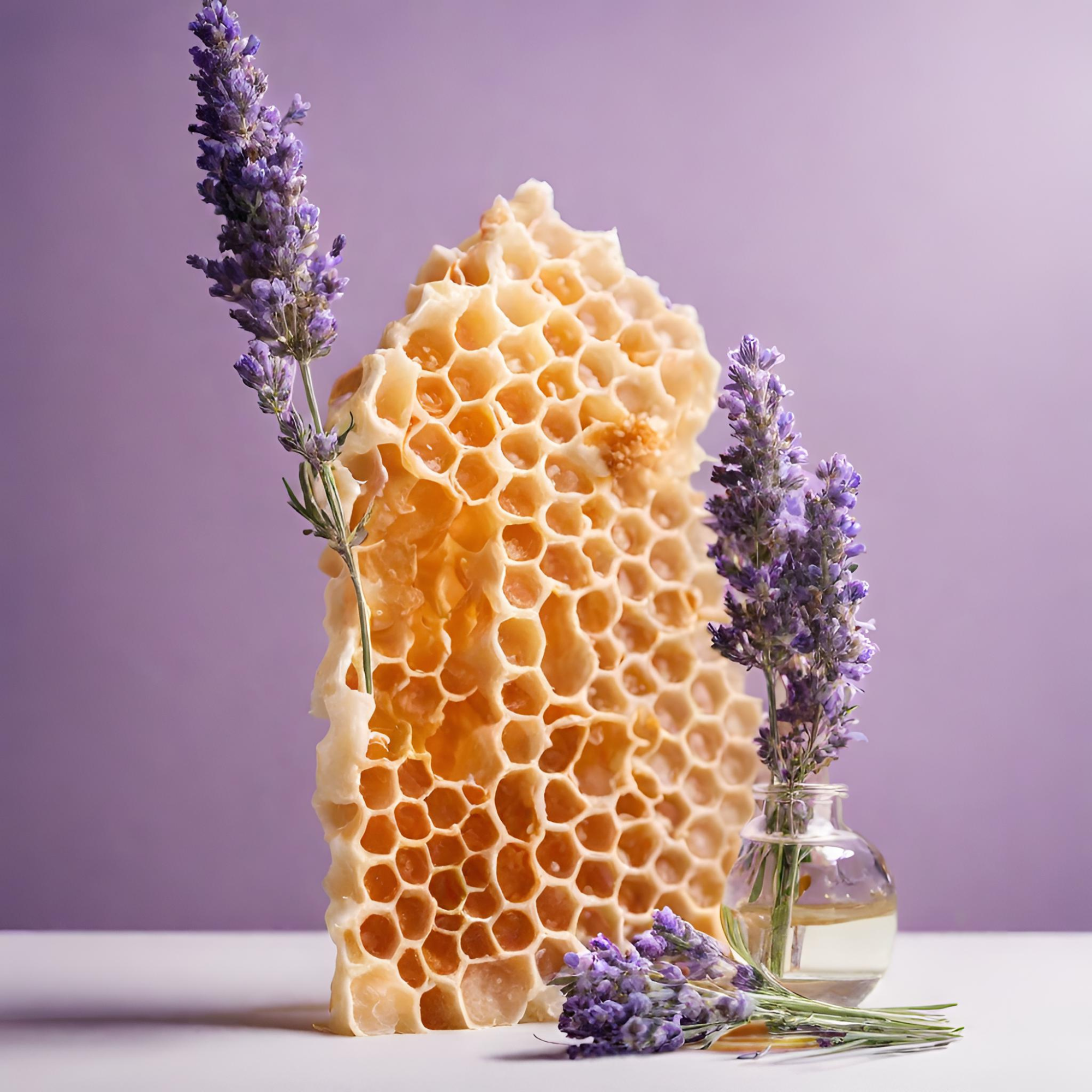 honey face mask stone and pestle