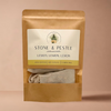 Lemongrass Lemon Peel Lemon Balm Herbal Bath Soak Stone and Pestle